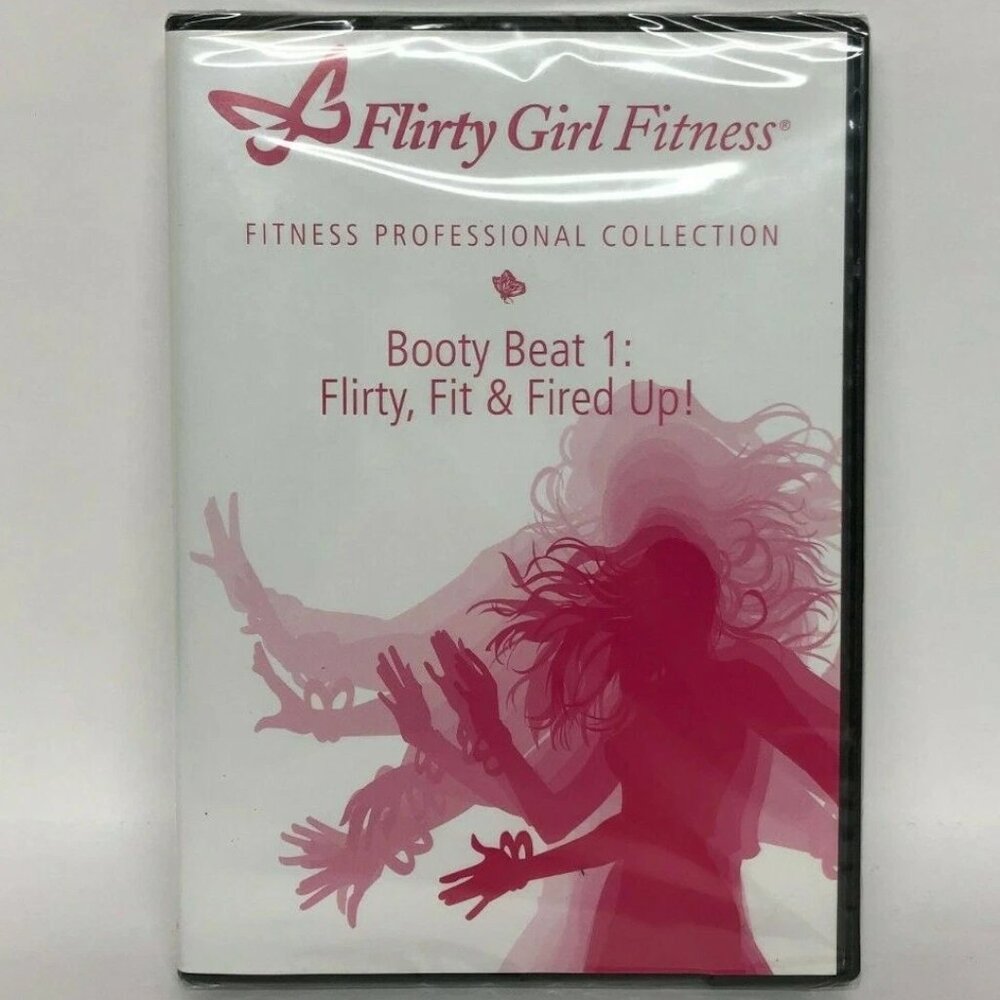 New Fitness DVD Flirty Girl Booty Beat 1: Flirty, Fit & Fired Up! - Damaged Case